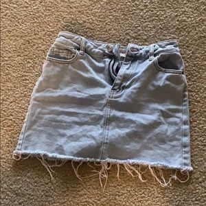 Jean skirt